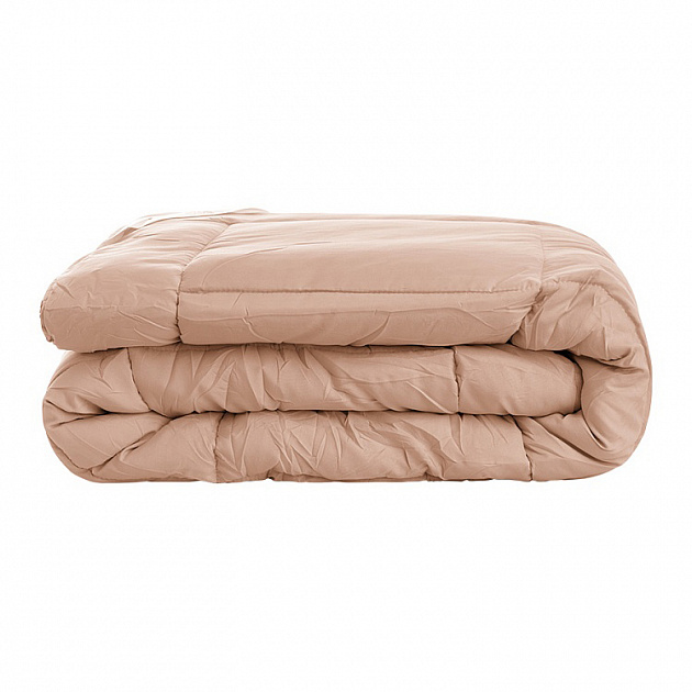 Одеяло-покрывало 1,5-спальное 140x205см DE'NASTIA розовый полиэстер 000000000001219104