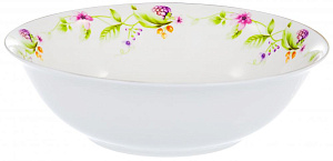 Набор столовой посуды 19 предметов BALSFORD Латона Ежевичный джаз (27см/21см/19см/салатник 23см) подарочная упаковка фарфор 000000000001183399