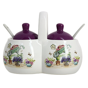 Банка для специй Прованс Agness, 17х10х13 см, керамика 000000000001163123