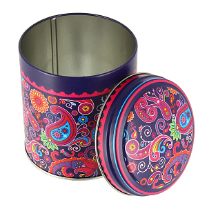 Банка для сыпучих продуктов 800мл НОВЫЙ АРГУМЕНТ Турецкие огурцы жестяная 000000000001119303