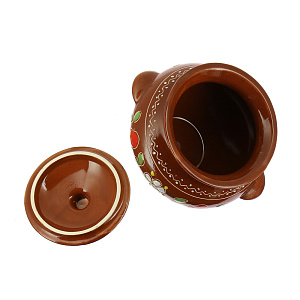 Горшок для запекания Вишенка, 0.8л, керамика 000000000001113735