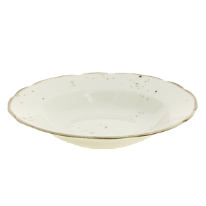 Тарелка суповая 21см TULU PORSELEN PAPATYA молочный фарфор 000000000001208247