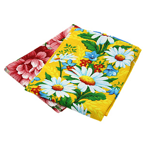 Набор вафельных полотенец, 50х70 см, хлопок, 2 шт. 000000000001031657