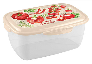 Контейнер для продуктов 4,8л 29,6х20х12,5см БЫТПЛАСТ Click&Lock декор пластик 000000000001167492