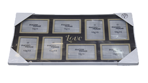 Фоторамка на 8 фото 34х65  - это стиль и изысканность Вашего дома.  Разное сочетание цветов придают фоторамке универсальность. Матер 000000000001195649