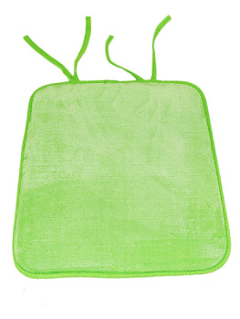 Подушка на стул 40x35x38см DE'NASTIA мемори зеленый полиэстер 000000000001154458