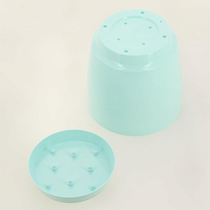 Горшок для цветов 3л h170мм D170мм GARDENPLAST ФРЕЗИЯ №2 мятный пластик 000000000001207369