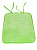 Подушка на стул 40x35x38см DE'NASTIA мемори зеленый полиэстер 000000000001154458