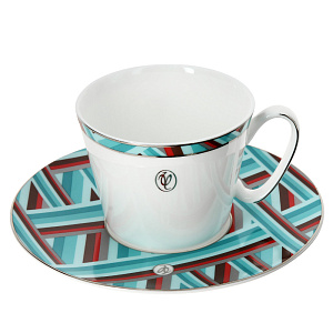 Чайная пара Valentin Yudashkin, 260мл, фарфор 000000000001167086