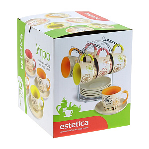 Чайный набор Утро Estetica, 250мл, 12 предметов 000000000001060062