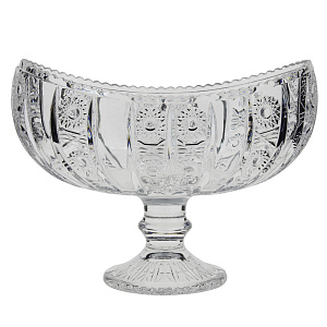 Конфетница Кристалл Agness, 18х10.5х14 см 000000000001165643