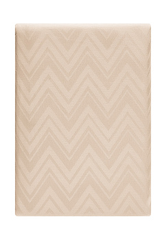 Пододеяльник 145х210см DE'NASTIA JQ зигзаг бежевый сатин хлопок-100% 000000000001215592