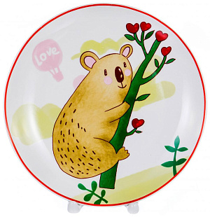 Тарелка десертная 20,5см OLAFF Сафари фарфор 000000000001197834