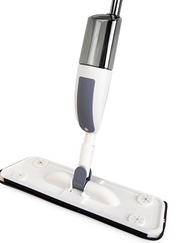 Швабрас опрыскивателем  40х12см/110см бело-серый металл/пластик_ST 000000000001228749