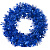 Новогодний венок Синие круги из полиэтилена / 24см арт.78824 000000000001191222