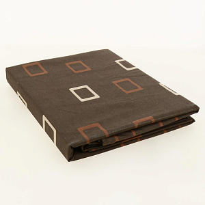 Комплект постельного белья 2-спальный MONA LIZA Chocolate New простыня 215х240см пододеяльник 175х210см наволочки 70х70см-2шт евробязь 130г/м2 хлопок 000000000001209862