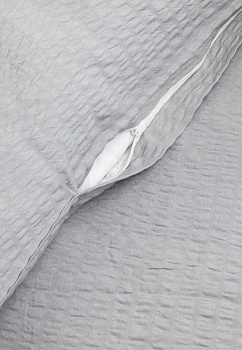 Пододеяльник 200x220см DE'NASTIA серый бязь жатый xлопок-100% 000000000001215207