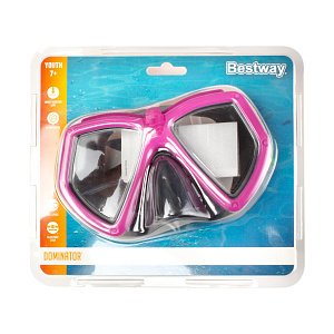 Маска для плавания BESTWAY МОРСКОЕ ПРИКЛЮЧЕНИЕ для детей старше 7 лет 000000000001213313