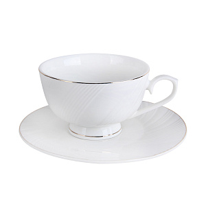 Набор чайный 12 предметов 230мл Лирана фарфор 000000000001217366