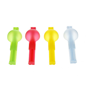 Набор зажимов с ложкой Мультидом, пластик, 4 шт. 000000000001111931