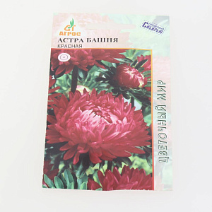Семена Астра Башня Красная 0,3г Польша 000000000001137553