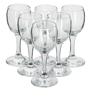BISTRO Набор рюмок для ликера 6шт 60мл PASABAHCE стекло 000000000001004414