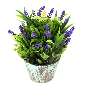 Цветок искусственный "Прованские травы" 18смR010445 000000000001189310