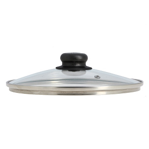 Крышка 22см TIMA металлический обод низкая стекло 000000000001121553