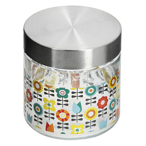 Банка Цветы, 750мл 000000000001169889