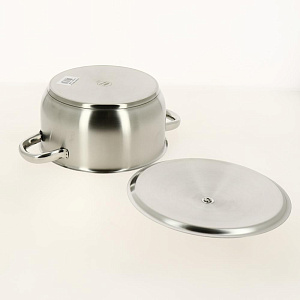 Кастрюля 2.5л Славяна с металлической обочкой,ручкой нержавеющая сталь АМЕТ 1с240001741 000000000001197278