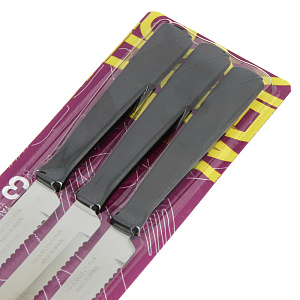 Набор ножей для мяса NewKolor Tramontina, 10 см, 3 шт. 000000000001162648