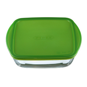 Форма для запекания и хранения 25х22х7см PYREX Cook&Store с крышкой стекло 000000000001088913