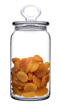 KITCHEN SLIM Банка для сыпучих продуктов 1,13л PASABAHCE стекло 96761 000000000001191518