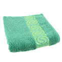 Полотенце 50х90см CLEANELLY BASIC Колоннэ махровое плотность 460гр/м зеленый 100% хлопок ПЦ2601-4538,16-5930 000000000001205523