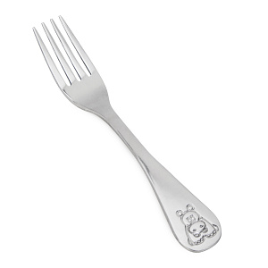 Набор столовых приборов 4 предмета (вилка+нож+детская ложка+чайная ложка) Джунгли детский нержавеющая сталь 000000000001219304