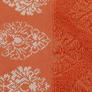 Полотенце махровое Privilea 50*90,100%хл.пл480г/м,10С13 Барокко/коралл.Беларусь 000000000001188868