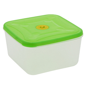 Квадратный контейнер для хранения Пластмасыч, 1.85л 000000000001151295