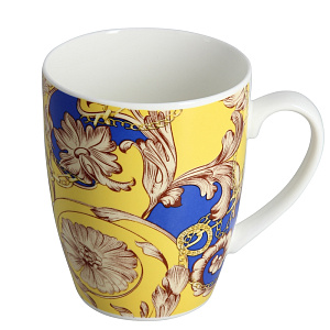 Набор кружек Итальянский Узор Estetica, 360мл, 4 шт. 000000000001118377