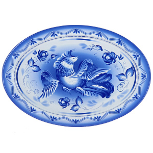 Поднос Гжель, 330х230 мм 000000000001157151