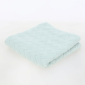 Полотенце махровое 50х90см LUCKY Зигзаг мятный хлопок 100% 000000000001214725