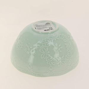 Салатник 300мл/11см ф.квадратБабочка светло-зеленаяHD-025G 000000000001181042