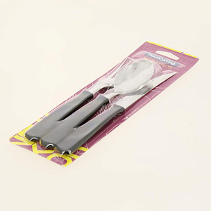 Набор столовых приборов 3 предмета TRAMONTINA черный нержавеющая сталь 000000000001205497