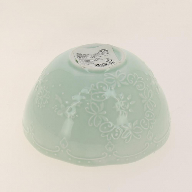 Салатник 300мл/11см ф.квадратБабочка светло-зеленаяHD-025G 000000000001181042