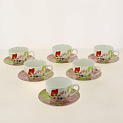 Набор чайный 12 предметов (чашка 300мл-6шт/блюдце-6шт) M25304 000000000001192126