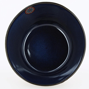 Салатник 18см/800мл DE'NASTIA средний синий керамика 000000000001210841