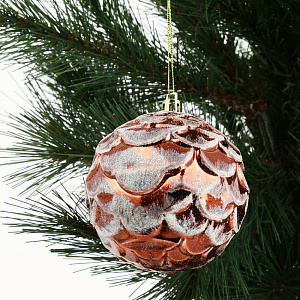 Декоративное украшение Набор шаров 8см-18шт 6см-24шт MANDARIN полистирол 000000000001209384