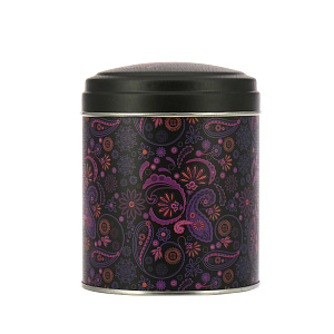 Банка для сыпучих продуктов 800мл НОВЫЙ АРГУМЕНТ Бута лиловая жестяная 000000000001102868