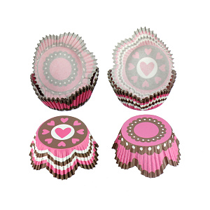 Формы для выпечки кексов Фигурные Marmiton, бумажные, 50 шт. 000000000001125451