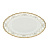 Овальное блюдо Голубой узор Porcelaine Czech Gold Hand s.r.o., 15 см 000000000001136158