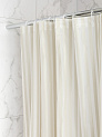 Шторка для ванной 180x200см DE'NASTIA mat stripe бежевый ПЕВА 000000000001226766